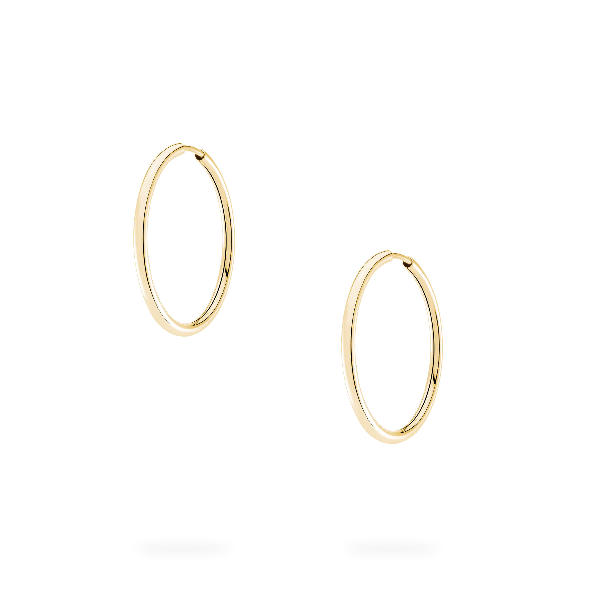 【新発売】 Yellow Gold Hoop Earrings | Maison Birks アクセサリー